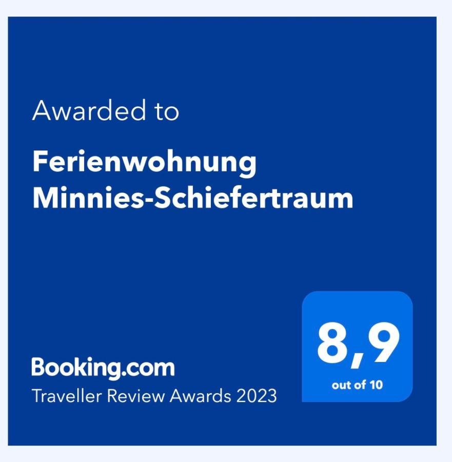 Ferienwohnung Minnies-Schiefertraum Brauneberg Bagian luar foto